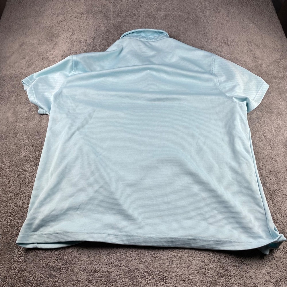 Reebok Mens Athletic Polo Mens 3XL Light Blue Breathable - Picture 13 of 16
